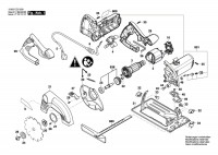 Bosch 3 603 CC5 000 Pks 40 Circular Saw 230 V / Eu Spare Parts